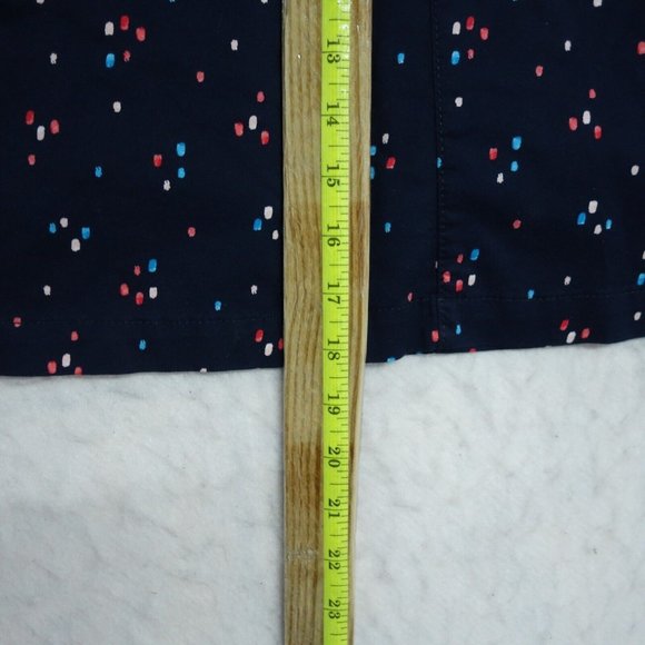 Croft & Barrow Skort Skirt Women's Size 14 Multicolor Regular Fit Cotton Stretch - Picture 3 of 9